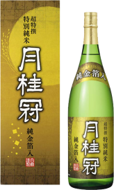 Rượu Sake Nhật Gekkeikan Tokubetsu (có vảy vàng 24k) 